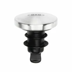 OXO SteeL Expanding Wine Stopper | 2-Pack -Le Creuset shop stl 3113600 2a