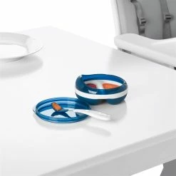 OXO Tot Feeding Spoon Set With Soft Silicone | Navy 13 OXO Tot Feeding Spoon Set With Soft Silicone | Navy -Le Creuset shop tot 61138200 9