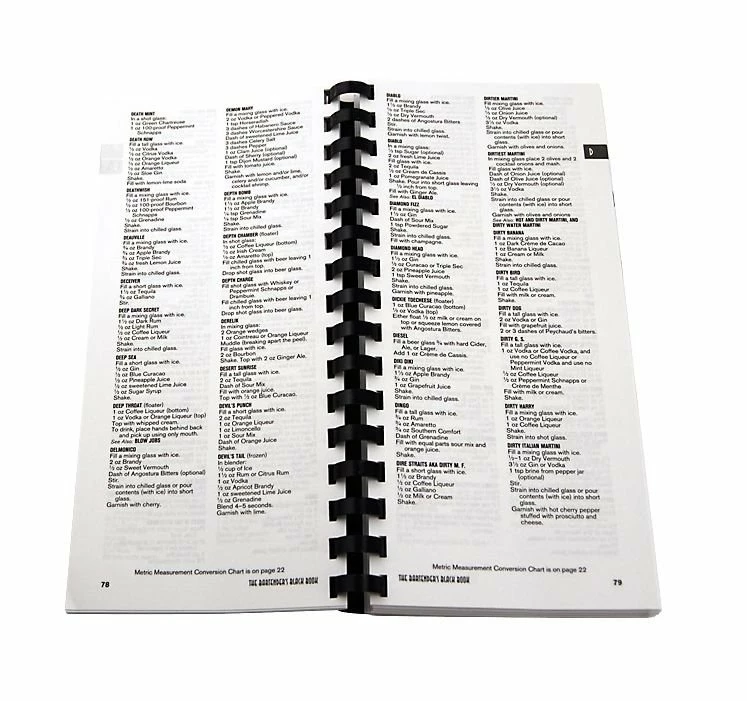 True Brands Bartender's Black Book 10th Ed. - True Brands Book Offer 4 True Brands Bartender's Black Book 10th Ed. - True Brands Book Offer - Image 2