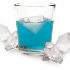 True Brands "Iced Out" Silicone Diamond Ice Cube Tray