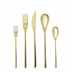 Fortessa Dragonfly 5-Piece Place Setting | Gold
